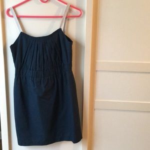 Navy blue cocktail dress